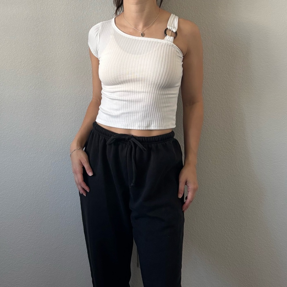 White Off Shoulder Top